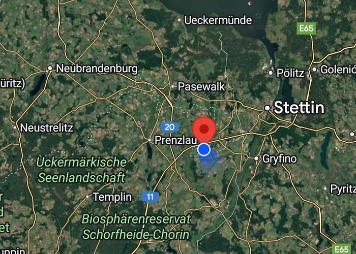 Ferienbungalow Mit Garage Und Grundstueck In Sommersdorf Uer Apartment Penkun